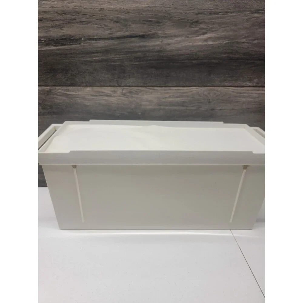 Plastic Vintage Cabinet Sliding Door Storage Medicine Bathroom MCM Shelf Display